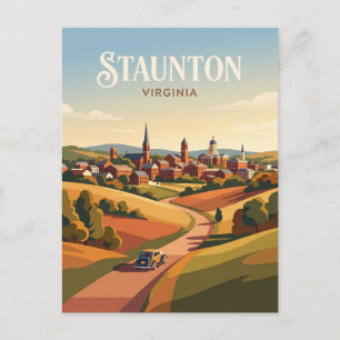 Staunton USA Postcard