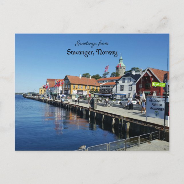 Stavanger, Norvège Carte postale (Devant)