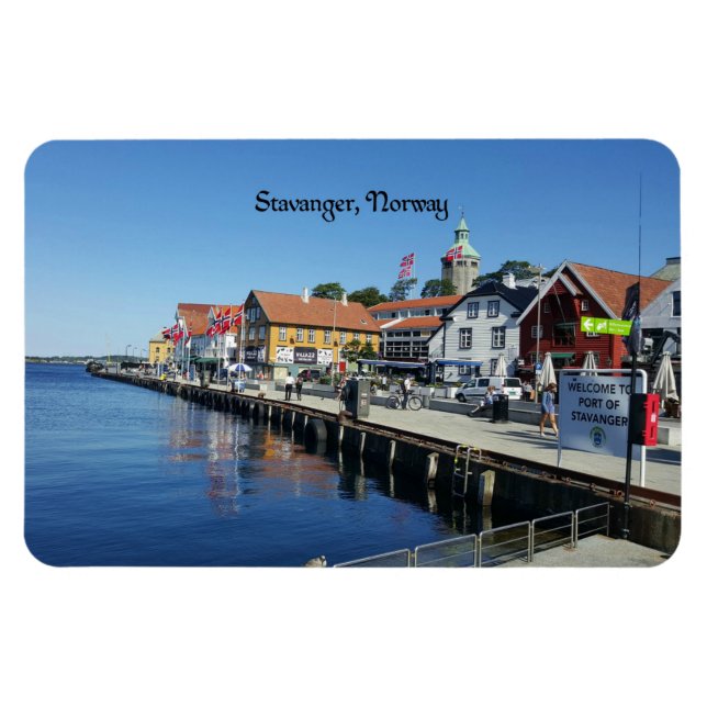 Stavanger, Norway Magnet (Horizontal)