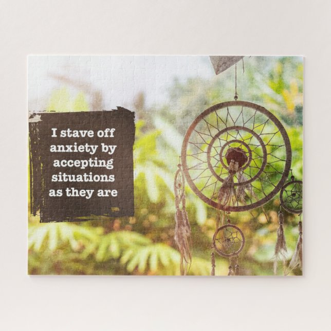 Stave Off Anxiety Jigsaw Puzzle (Horizontal)