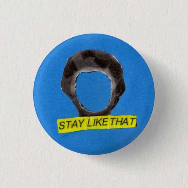 Stay 1 Inch Round Button (Front)