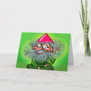 Stay at Home Gnome Card