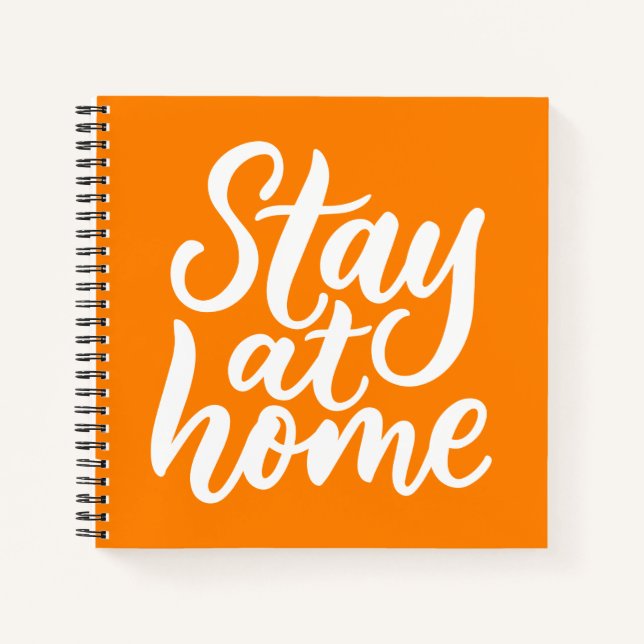 Stay At Home Notebook (Front)