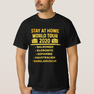 Stay At Home stayathome 2020 Virus survivor T-Shirt