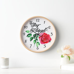 Stay blessed clock