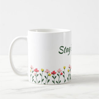 Stay Blooming Spring Floral Mug