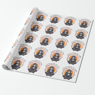 Stay Calm and Sip Your Coffee Design Wrapping Paper
