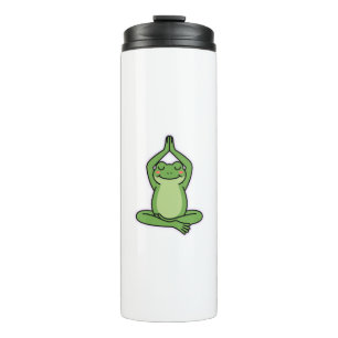 Stay Calm, Stay Froggy – Cute Zen Meditation Frog Thermal Tumbler