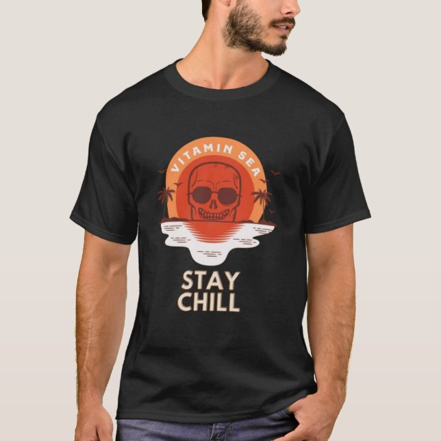 Stay Chill - Éffrayant Edition T-Shirt (Devant)