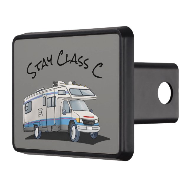 Stay Class C Motorhome 2" Trailer Hitch Cover (Left)