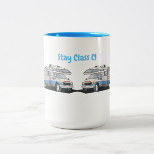 Stay Class C Motorhome Mug