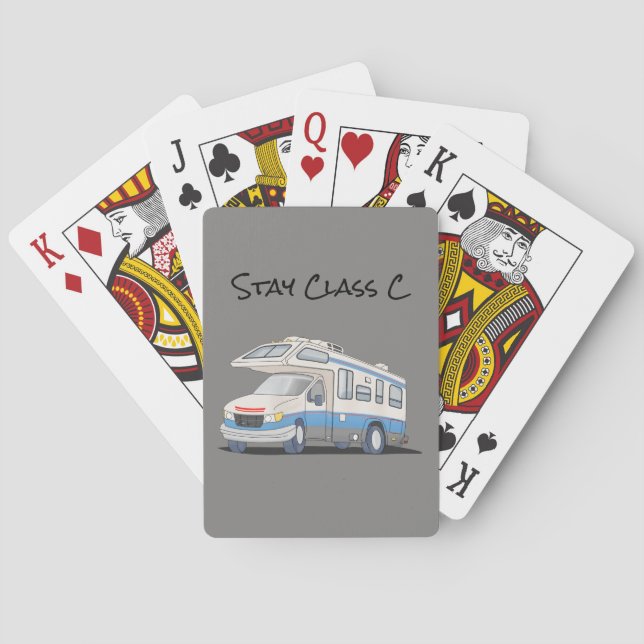Stay Class C Playing Cards (Back)