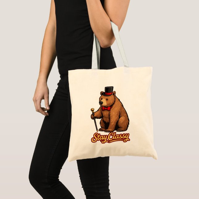 Stay Classy Tote Bag (Front (Product))
