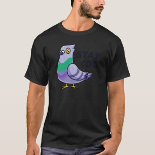 Stay Coo Pigeon Bird Owner Ornithologist 1 T-Shirt