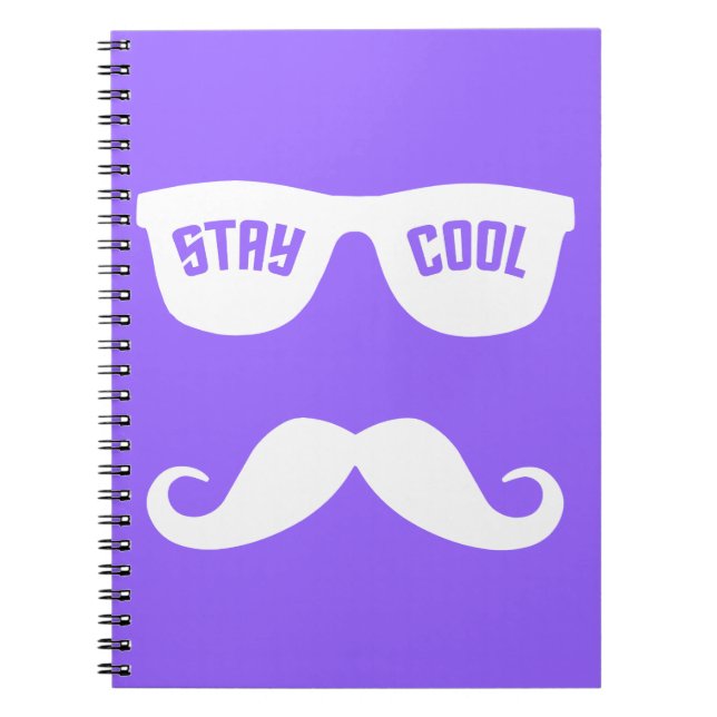 STAY COOL custom notebook (Front)