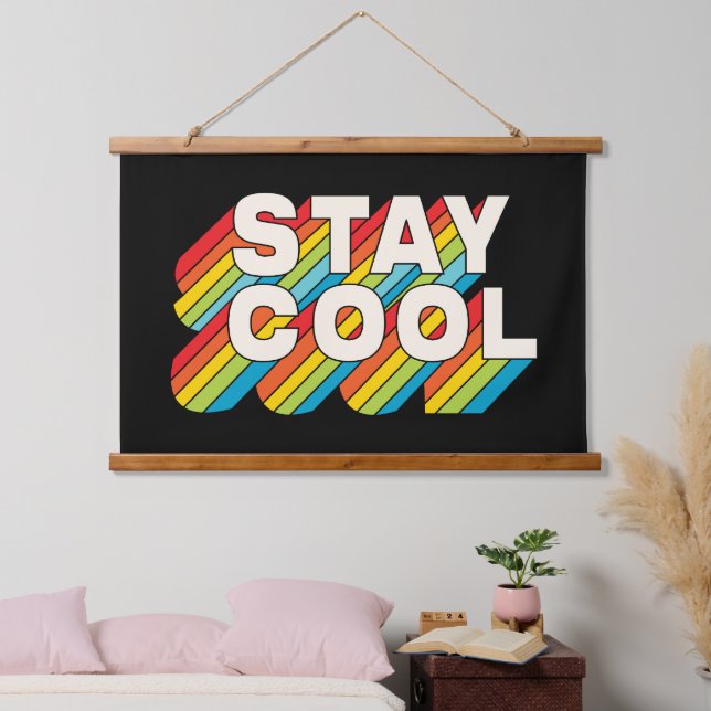 Stay Cool Hanging Tapestry (Bedroom)