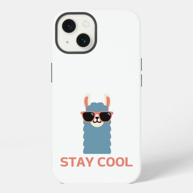 Stay Cool iPhone Case (Back)