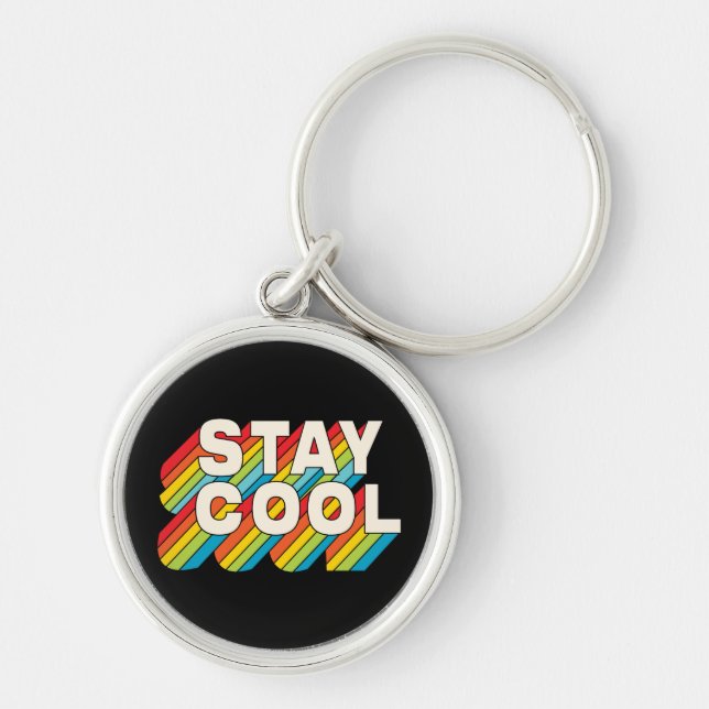 Stay Cool Keychain (Front)