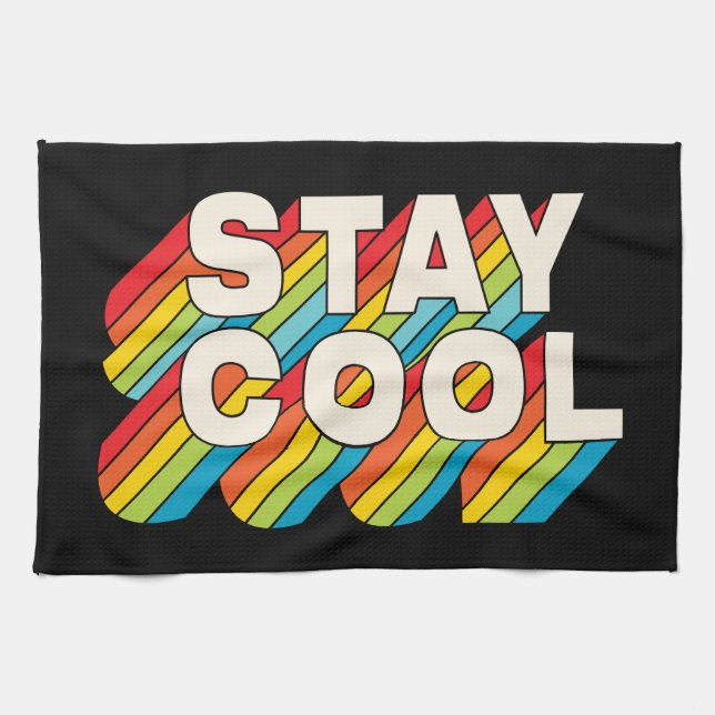 Stay Cool Kitchen Towel (Horizontal)