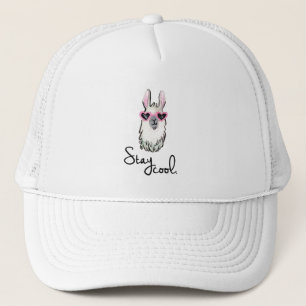 Stay Cool Llama Trucker Hat