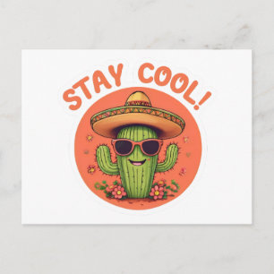 Stay cool. postcard