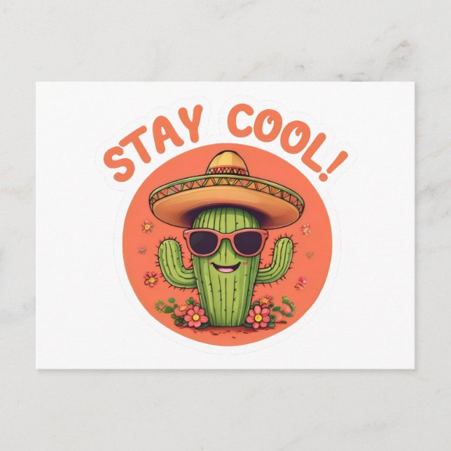 Stay cool. postcard (Front)