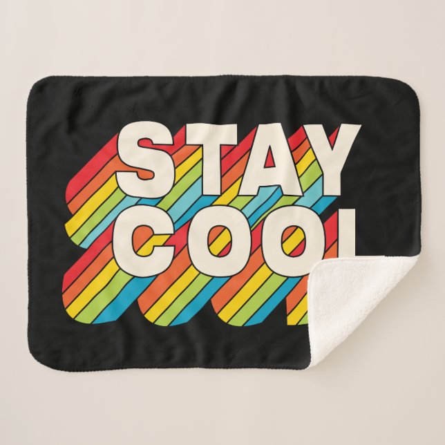 Stay Cool Sherpa Blanket (Front (Horizontal))
