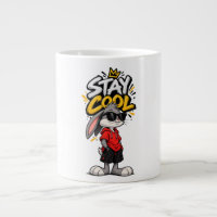 Stay Cool Street Style Rabbit Graphic – Funny Urba