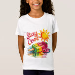 Stay Cool T-Shirt<br><div class="desc">Stay Cool T-Shirt
Clothing & Shoes > Kids' Clothing & Shoes > Girls' Fashion > Clothing > Tops & T-Shirts > Girls' T-Shirts</div>
