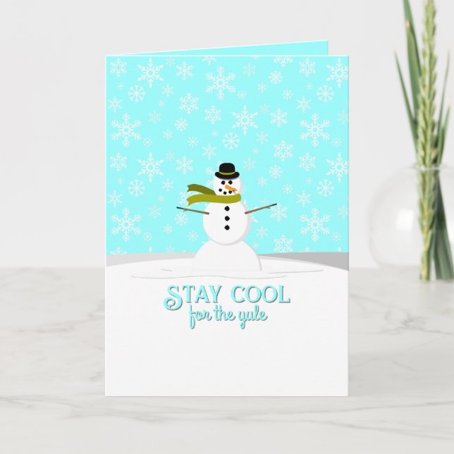 Stay Cool Thank You Card (Front)