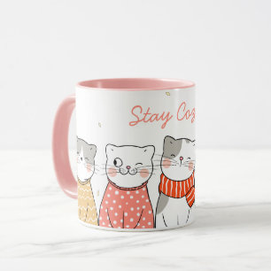 Stay Cozy Cat Mug