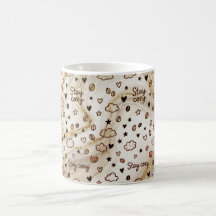 Stay Cozy Doodle Pattern Mug
