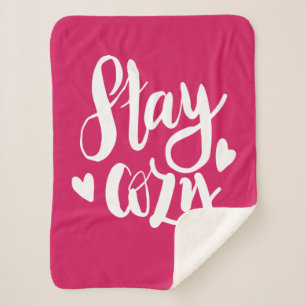 Stay Cozy Sherpa Blanket
