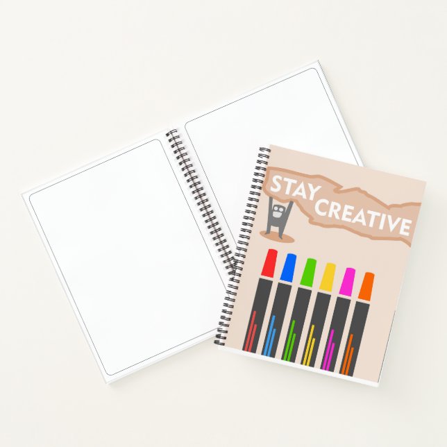 Stay Creative Notebook (Inside)