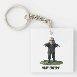 Stay Creepy! Frankenstein's Monster Keychain