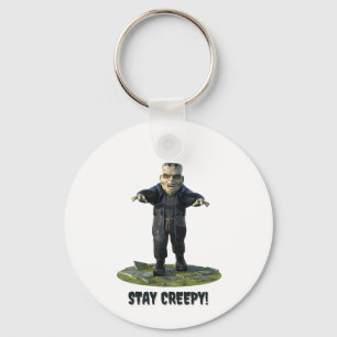Stay Creepy! Frankenstein's Monster Keychain