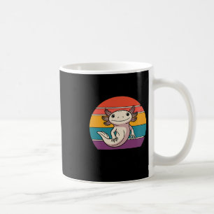 Stay Curious Axolotl Retro Cute Animal Lovers Coffee Mug