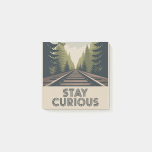 Stay Curious Post-it Notes