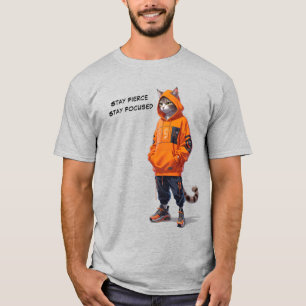 Stay Fierce, Stay Focused - T-Shirt personnalisabl