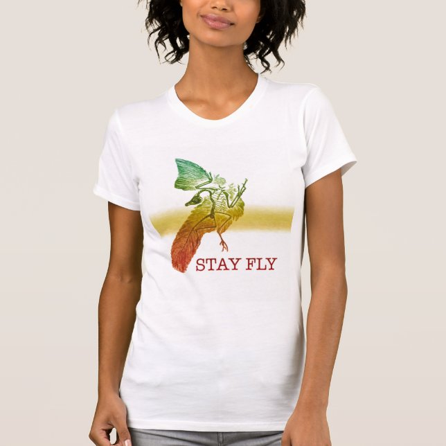 Stay Fly Dinosaur T-Shirt (Front)