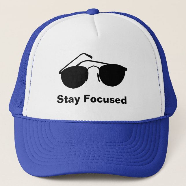 Stay Focused in 2026 Trucker Hat (Front)