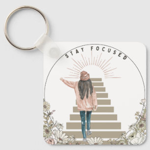 Stay Focused Keychain