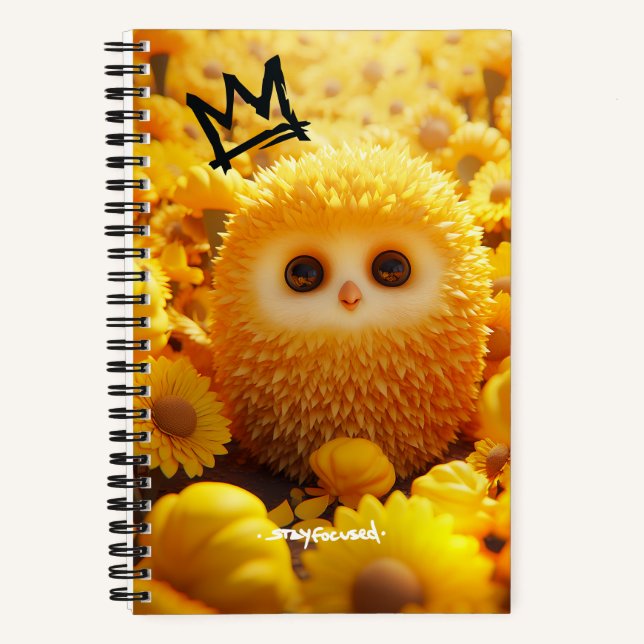 STAY FOCUSED | Spiral Notebook (Front)