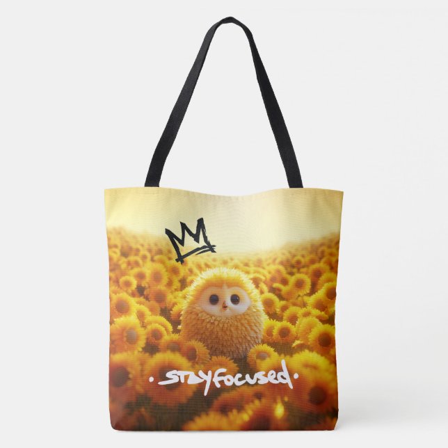 STAY FOCUSED | Tote bag  (Back)