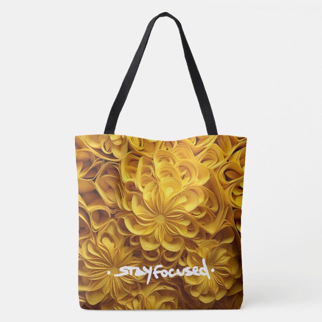STAY FOCUSED | Tote bag  (Back)
