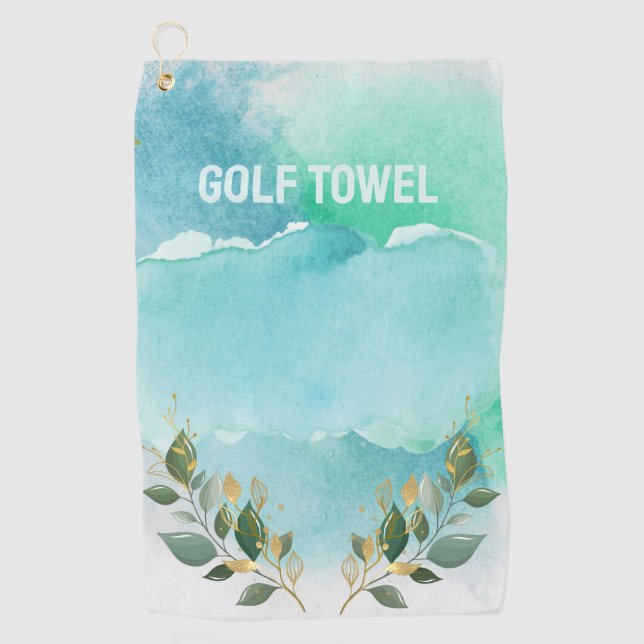 Stay Fresh and Clean with Personalized Towels (Front)
