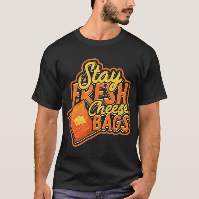 Stay fresh cheese bags - Dairy Cream Cheese and Pa T-Shirt (Front)