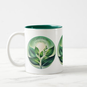 Stay Fresh Everyday Two-Tone Coffee Mug