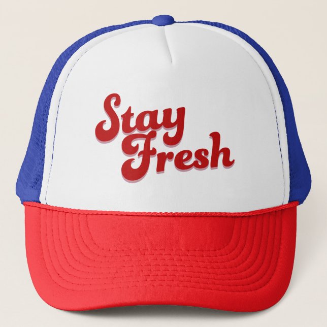 stay fresh trucker hat (Front)