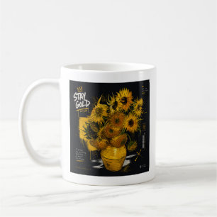 Stay Gold Sunflowers T-Shirt Van Gogh Coffee Mug